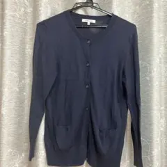 GLOBAL WORK ネイビー カーディガン Mサイズ