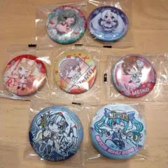 雪ミク 缶バッジ 7個セット