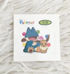 デコキャラシール　ゴンベ＆イーブイ