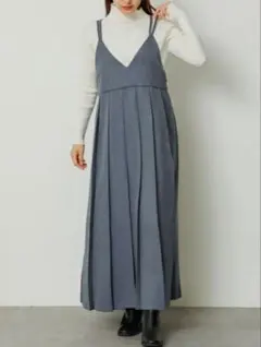 新品プリーツキャミワンピース / SENSE OF PLACE