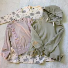 n.o.u.s SERAPH　トレーナー、ワンピース130cm　3点セット