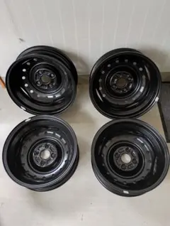 美品☆新車外し スズキ 純正鉄ホイール スチールホイール 4個セット 14