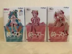初音ミク ぬーどるストッパーフィギュア 3点セット