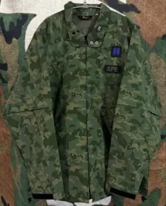 超美品 初期エイプ レインジャケット 迷彩 デジカモ 90s NIGO期 M