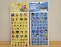 たまごっち　ドロップブロックシール　タイルみたいなシール　2個