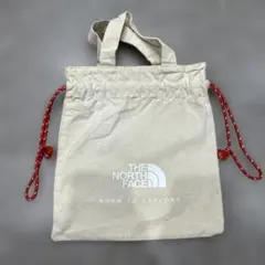 ノースフェイス　THE NORTH FACE 巾着袋 巾着ポーチ　ベージュ
