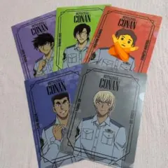 コナンプラザ 警察学校組 クリアファイル 4枚セット