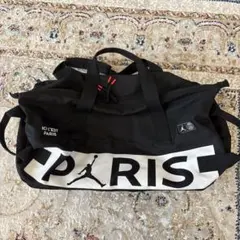 パリサンジェルマンブラックボストンバッグ サッカー,アクセサリー,クラブチームグッズのパリサンジェルマン