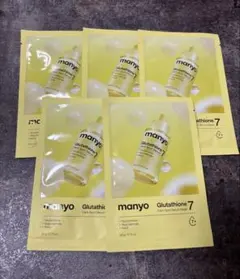 manyo グルタチオン　ダークスポットセラムマスク　5枚セット