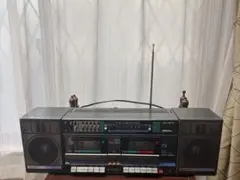 ラジカセ SHARP GF-888 カセットテープ動作未確認ジャンク レトロ 昭和レトロ】【ジャンク】Wラジカセ SHARP GF-888 - メルカリ