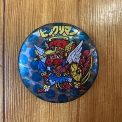 当時品　ビックリマン　缶バッジ　ヘッドロココ