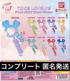 「全9種② 」TWICE LOVELYS アクリルカラビナフロッキーマスコット