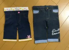 ミキハウス　スパッツ　パンツ　100 80