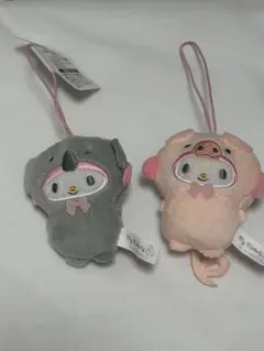 マイメロ どうぶつ着ぐるみマスコット コアラ・ブタ編