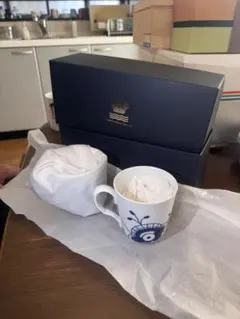 未使用ロイヤルコペンハーゲン マグカップ ペアセット