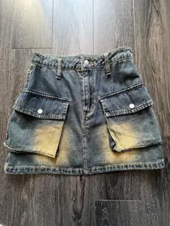 ヴィンテージデニムミニスカート