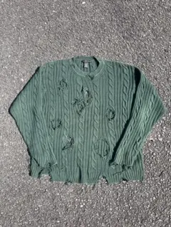 GEOFFREY BEENE ジェフリービーン イタリア製 ニットセーター 古着 