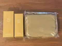 Nオーガニック ベーシック　バランシング　ローション　エッセンスミルク　ポーチ