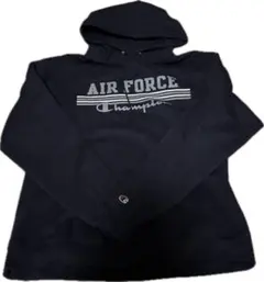 Champion チャンピオン AIR FORCE ロゴ パーカー ネイビー
