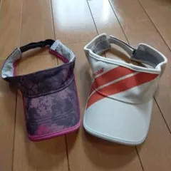 テニス　サンバイザー　2点セット