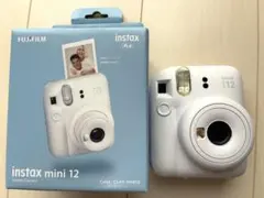 FUJIFILM instax mini 12 本体 クレイホワイト