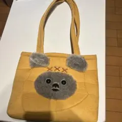 コーチ　スターウォーズコラボ　小物入れ　イウォーク　ポーチ 公式] STAR WARS ぬいぐるみポーチ イウォーク フェイス