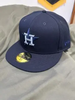 是*！様 NEW ERA ヒューストン・アストロズ ネイビーCAP 7 5/8