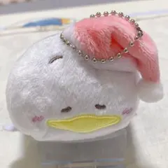 新品【サンリオ/あひるのペックル】ぬいぐるみマスコットキーホルダー