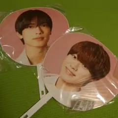 【　未開封　】　なにわ男子　高橋恭平　大橋和也 うちわセット