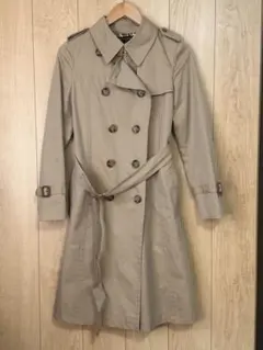 美品 UNITED ARROWS トレンチコート ヒョウ柄 ライナー付 40