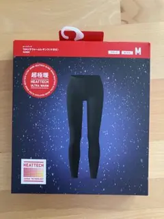ユニクロ ヒートテック 超極暖 ウルトラウォームレギンス 十分丈 M ブラック