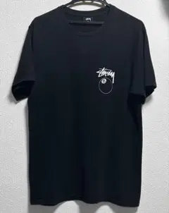STUSSY エイトボール Tシャツ ブラック