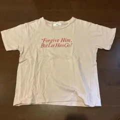 WEGO ロゴTシャツ ピンク