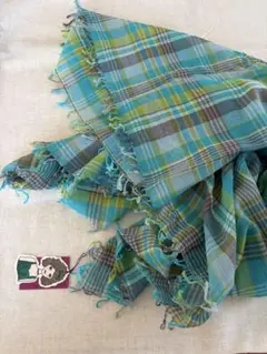 nobi nobi チェック柄ストール