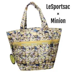 タグ付き　LeSportsac　minions　ミニオン　コラボ　ハンドバッグ