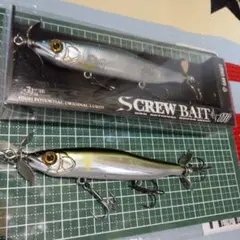 GAN CRAFT スクリューベイト 110 Type-NS 瀬鮎とメタルアユのサムネイル