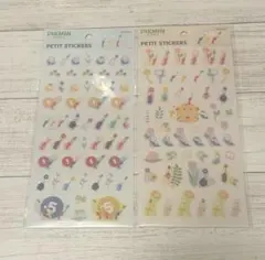 正規品 ピクミン シール PETIT STICKERS 2枚セットのサムネイル