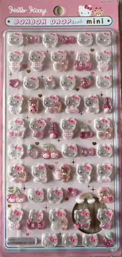 【国内正規品】サンリオ　ボンボンドロップシールmini ハローキティ