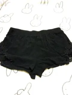 FOREVER 21 レディース ペチコートパンツ ブラック