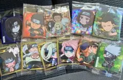 NARUTOウエハース　ヒルゼン班sec　シカマルsr　リンur　カカシ　大蛇丸