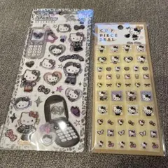 【正規品✨】　平成ハッピーフォン&カットピースシール　ギャルキティ