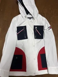 TOMMY HILFIGER フード付きジャケット ホワイト レディースMのサムネイル