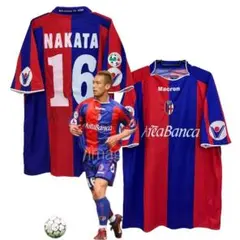 03-04 ボローニャ　中田英寿　オフィシャル当時物　直接サイン入りユニフォームのサムネイル