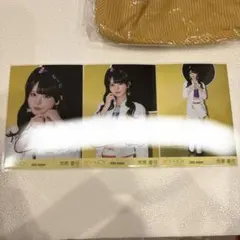≒JOY ニアジョイ 生写真 ダイナー 市原愛弓 直筆 ヨリ サイン 3周年