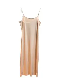 vintage ベージュ キャミワンピース usa
