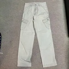 ベージュ カーゴパンツ コットン