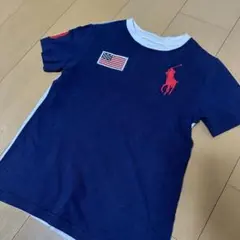 美品　ポロラルフローレン　キッズ　Tシャツ　kids トップス　半袖　130
