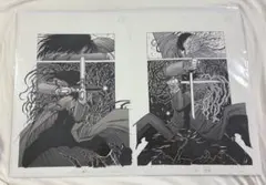 平野耕太大博覧会　ヘルシング複製原画5枚セット コミックグッズ 平野耕太大博覧会ヘルシング複製原画5枚セット｜Yahoo