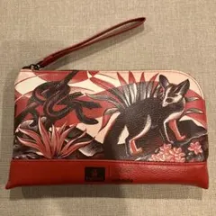 【未使用】エミレーツ航空 プレミアムエコノミー アメニティポーチ　レッド