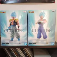 ドラゴンボール CLEARISE スーパーサイヤ人ゴッド ベジット ゴジータ